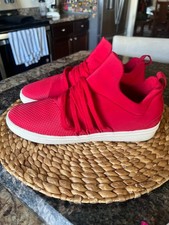 Steve Madden Lancer Red Sneakers, Size 9.5