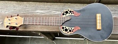 Ovation UAE20-5E Applause Ukulele. Sammlerstück da ca. 1990 in Korea produziert!