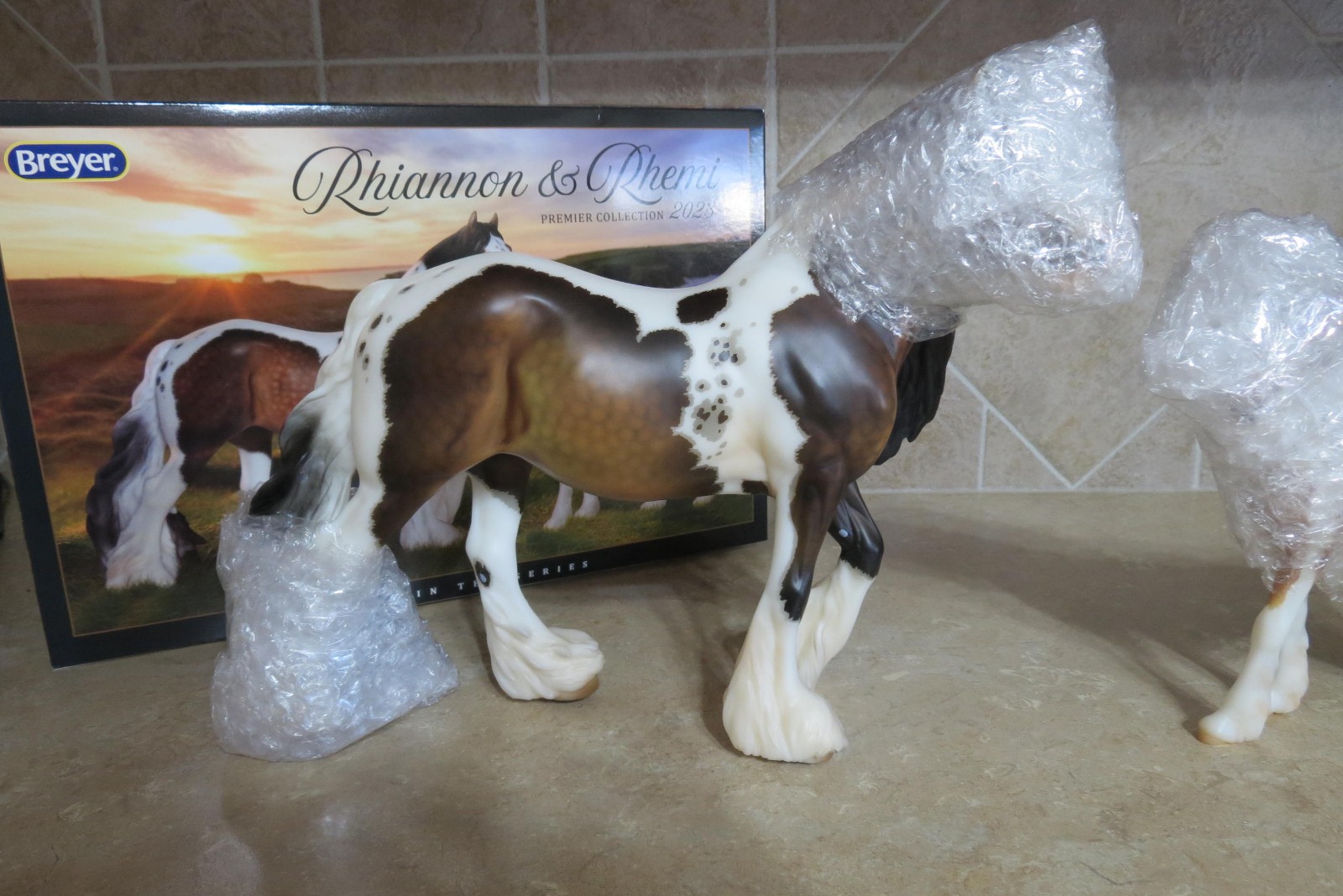 New Open box Breyer Rhiannon Rhemi Premeir club 2023 Vanner horses