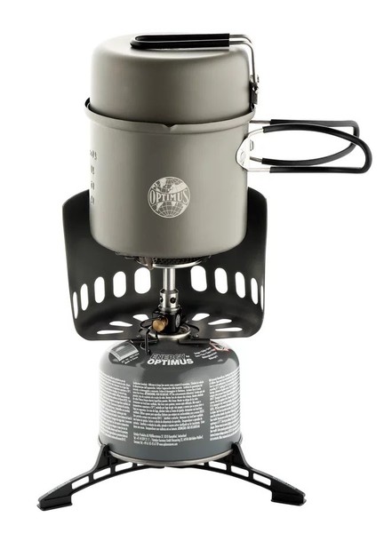 Optimus - Elektra Cook System Black Edition Gaskocher Topf Camping Outdoor Trekk-image