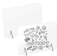 2 StüCk Whiteboard Wochenplaner,Memoboard Notiztafel Abwischbar,Wochenplaner Abw
