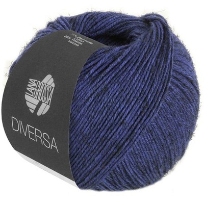 Wolle Kreativ! Lana Grossa - Diversa Fb. 17 tintenblau 50 g