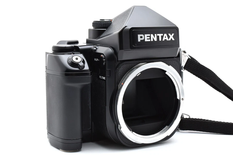 [Almost MINT w/ Strap] Pentax 67 II Medium Format 6x7 Film Camera Body AE Finder - Image 4 of 4