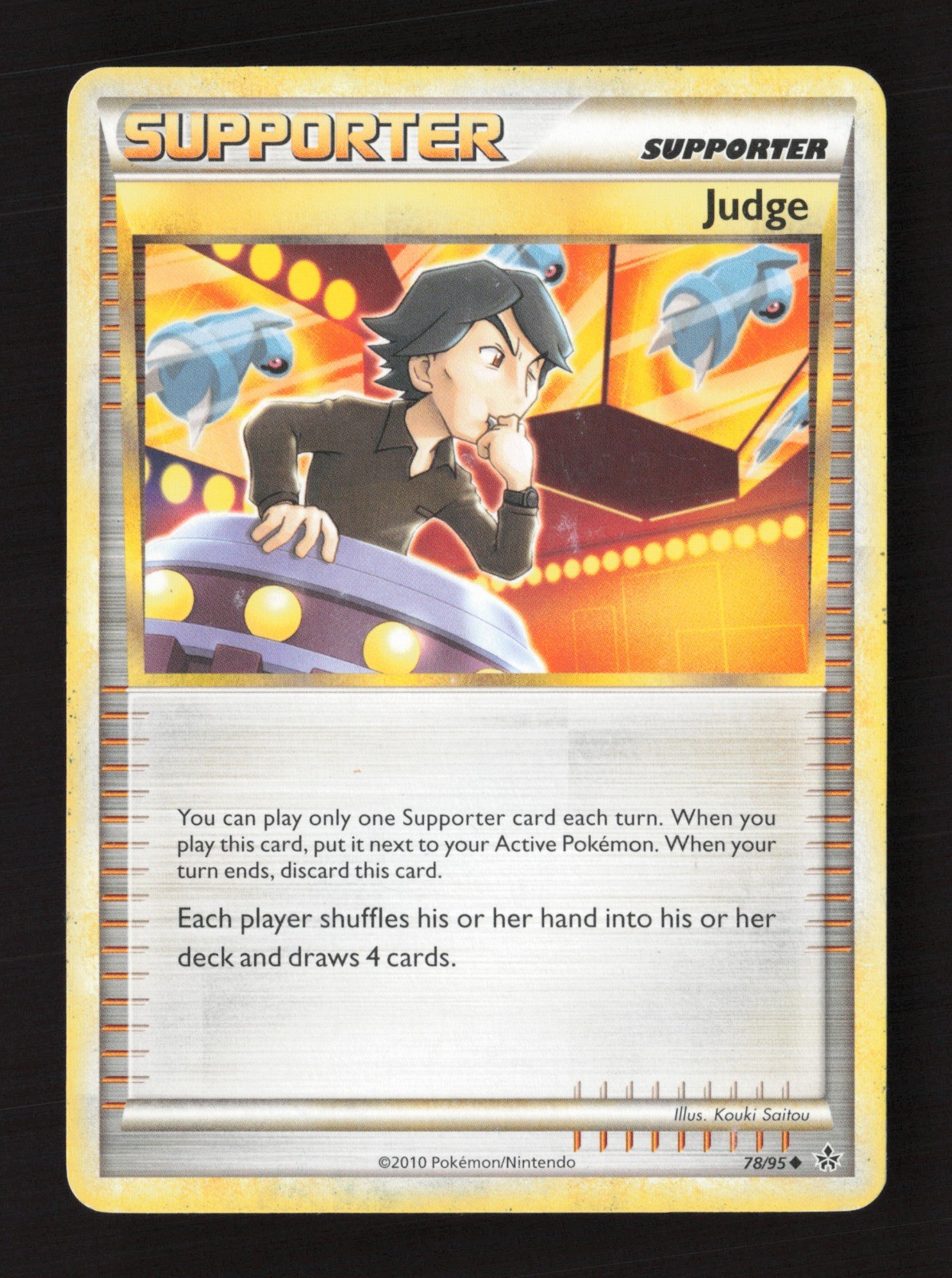 Judge 78/95 Unleashed HP Pokémon TCG
