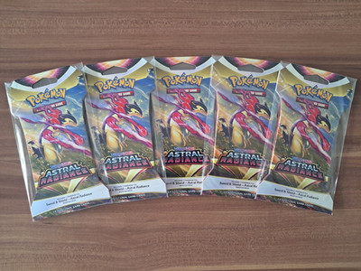 Pokemon TCG - 5 Astral Radiance Sleeved Booster - Typhlosion Artwork [ENG/NEU]
