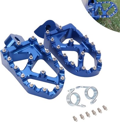 JFG RACING Dirt Bike Foot Pegs CNC for YZ65, YZ85, YZ125, YZ250, YZ450F