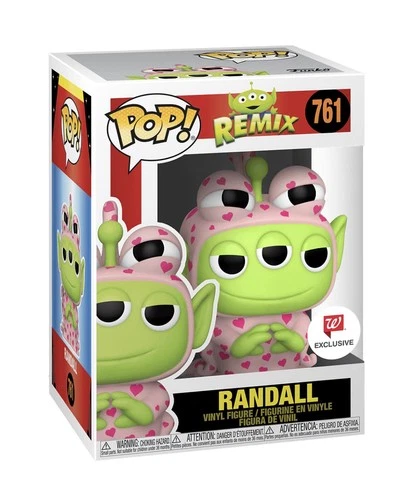 Funko POP! Disney Pixar Alien Remix Randall with Hearts #761 Walgreens Exclusive