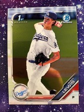 2019 Bowman Draft Chrome - Jimmy Lewis 1st Bowman #BDC-132