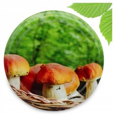 10x Deckel "grzyb G-02" 66-4 für Einkochgläser, Konservengläser, Einmachgläser