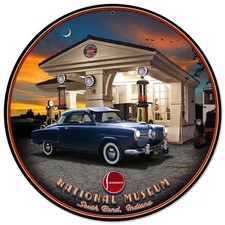 Vintage Style Metal Sign Studebaker Museum 14x14
