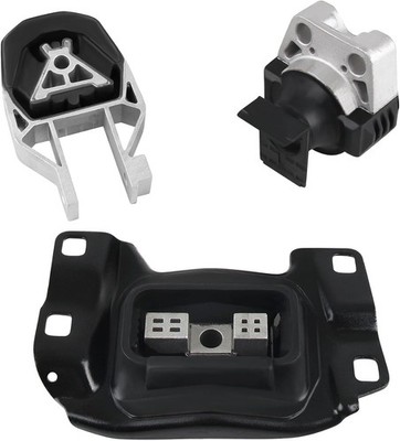 Engine Mount & Trans Mount Rear & Front Kit 3Pcs Replacement for Ford Focus 2...