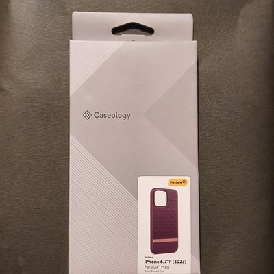 Caseology Parallax Mag Protective Case for Apple iPhone 6.7''P (2023) Purple