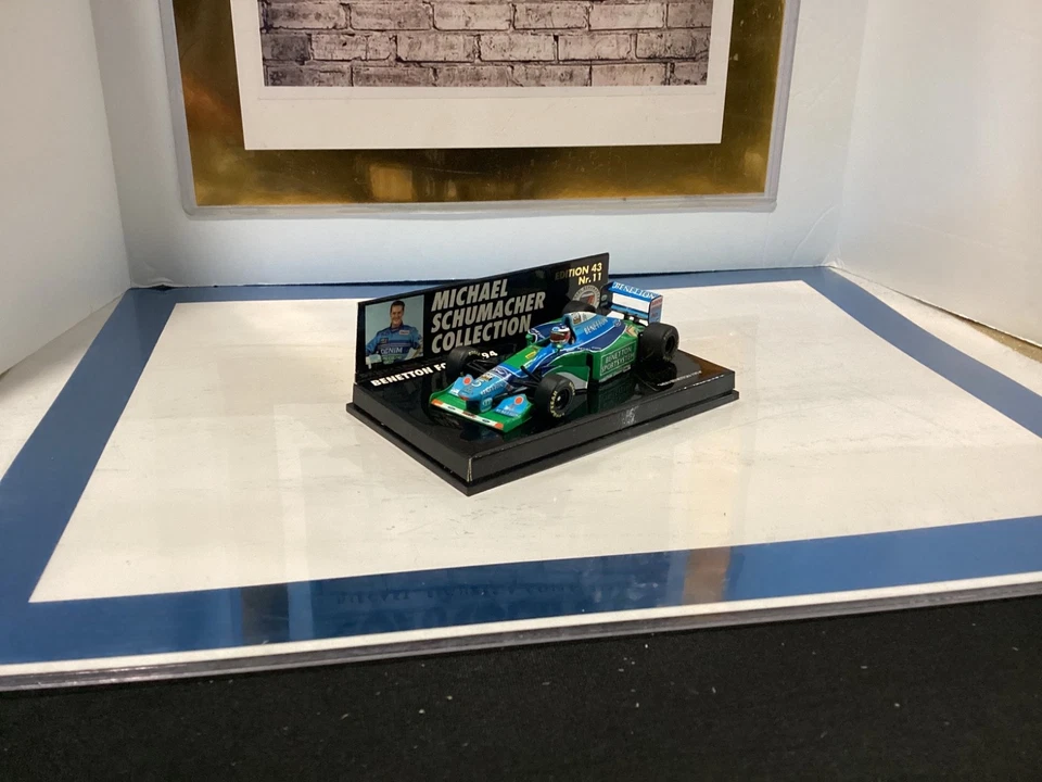 1:43 MINICHAMPS F1 COLECCIÓN MICHAL SCHUMACHER BEMATTON FORD B 194 Foto 2 de 4