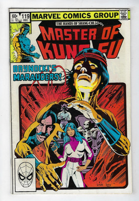 Master of Kung Fu # 119 Marvel Comics Dec 1982 VF