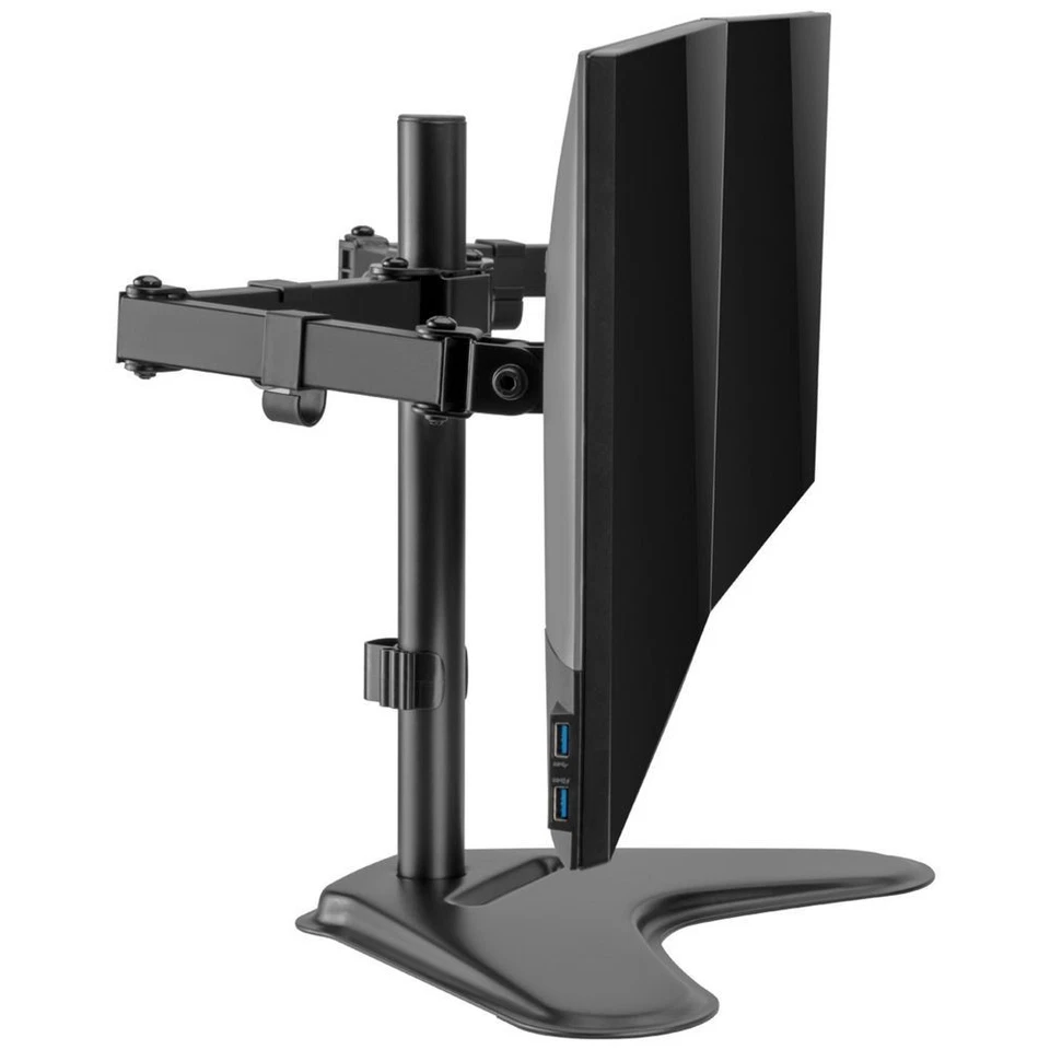 Keji Dual Monitor Pole Stand 17"-32" - Image 2 of 4