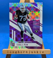 2017 Unparalleled Purple /99 Donald Penn RC rookie card Raiders