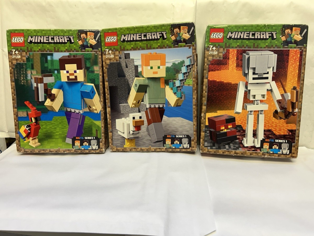 Big Fig Minecraft 21150 Lego Minecraft 21148, 21149, 21150
