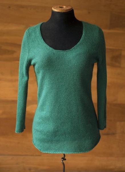Women Peter Hahn Sweater Green Cashmere Other