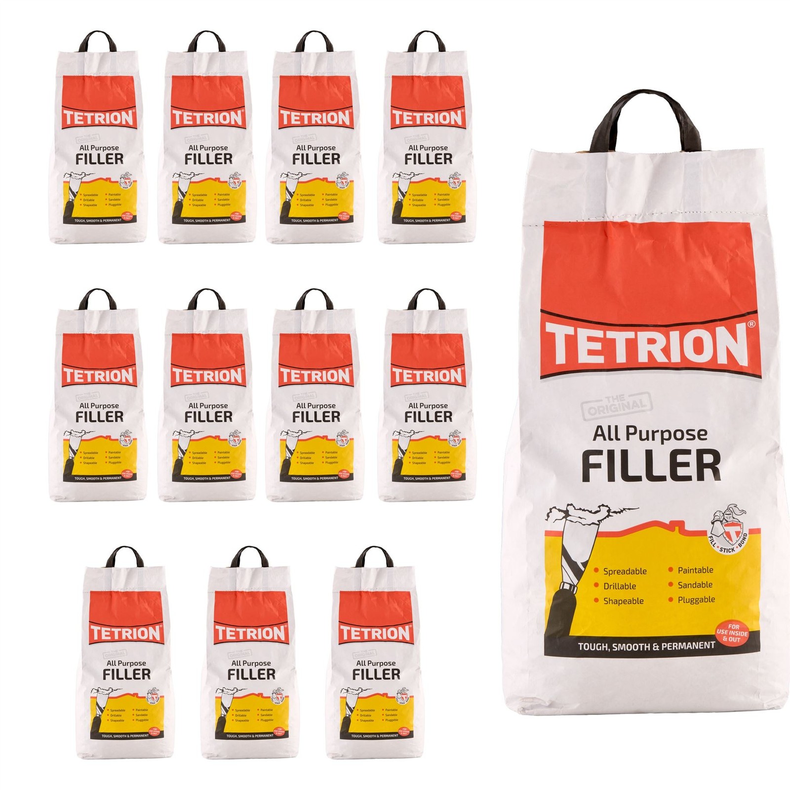 Tetrion All Purpose Powder Filler 10kg - Image 25