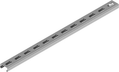 8m C-Schiene 40x22, Montageschiene, Profilschiene, Lochschiene (4x2000mm)