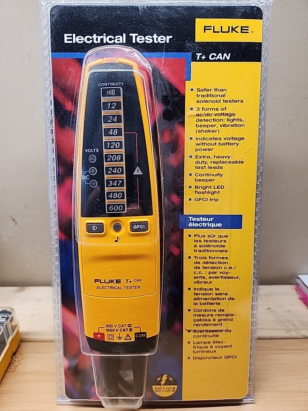 Fluke T+CAN Electrical Tester
