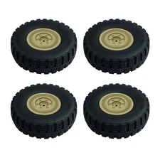 4Pcs LD-P06 Wheel Tire Tyre for LDRC LD-P06 LD P06 Unimog 1/12 RC Truck Car1871