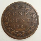 1884 Canada Large Cent — photo from another recent sale