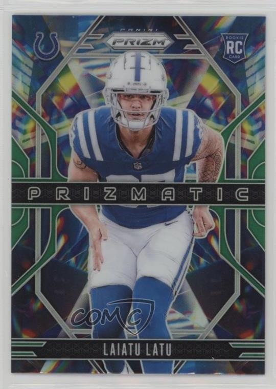 2024 Panini Prizm Prizmatic Green Prizm Laiatu Latu #5 12g7