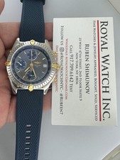 Breitling Chronomat 39mm B.13050.1 Chronograph Steel & 18k Yellow Gold Automatic 4