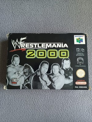 Nintendo 64 - Wrestlemania 2000 - Leer Verpackung & Anleitung - Only Box