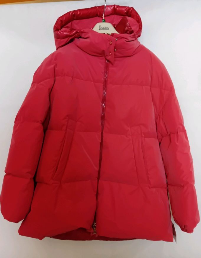 Herno Down Padded Jacket Light Red DE 40 72749764 - image 5