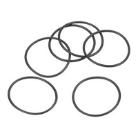 20Stk Nitrilgummi O-Ringe 22Mm Ad 20Mm Id 1Mm Breite Metrische Dichtung Schwarz