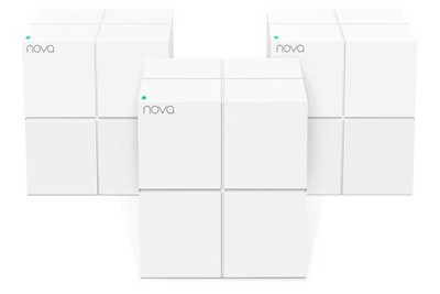 3 Pack Nova MW6 AC1200 Mesh Wifi System, Dual Band Gigabit Ports Wifi Mesh