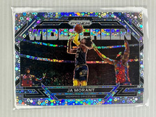 2022-23 Prizm- Ja Morant #5 Widescreen Silver Fastbreak Horizontal