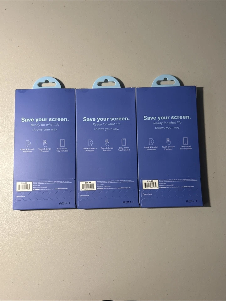 3 Pack GoTo Tempered Glass Screen Protector for LG K51 - Image 2 of 3