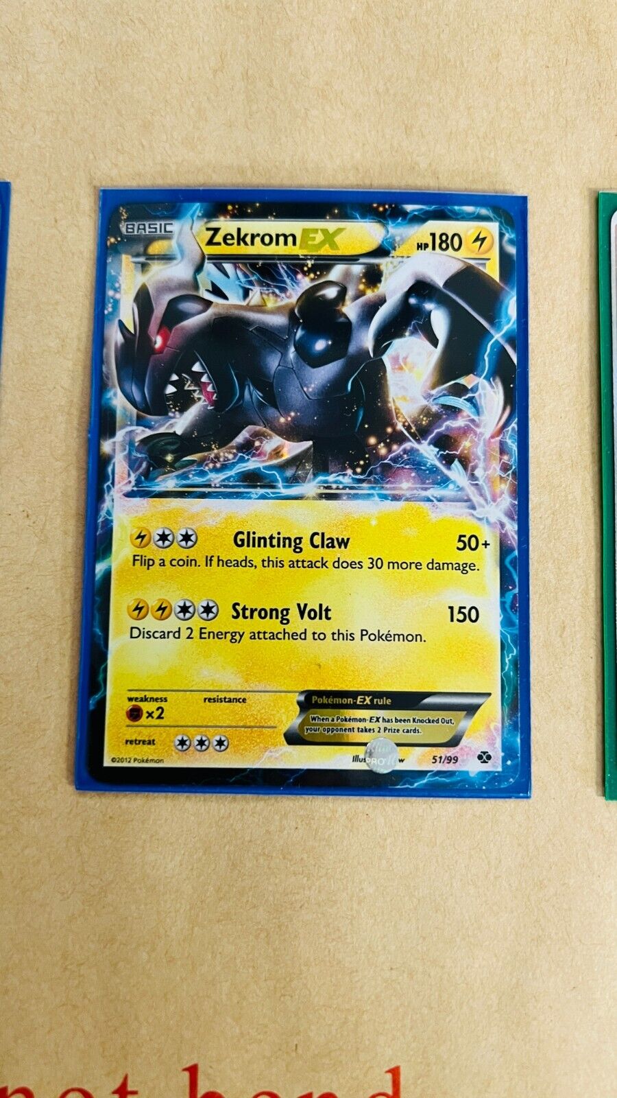 ZEKROM EX NEXT Destinies Ultra Rare 51 Pokémon Card $15.00 - PicClick AU