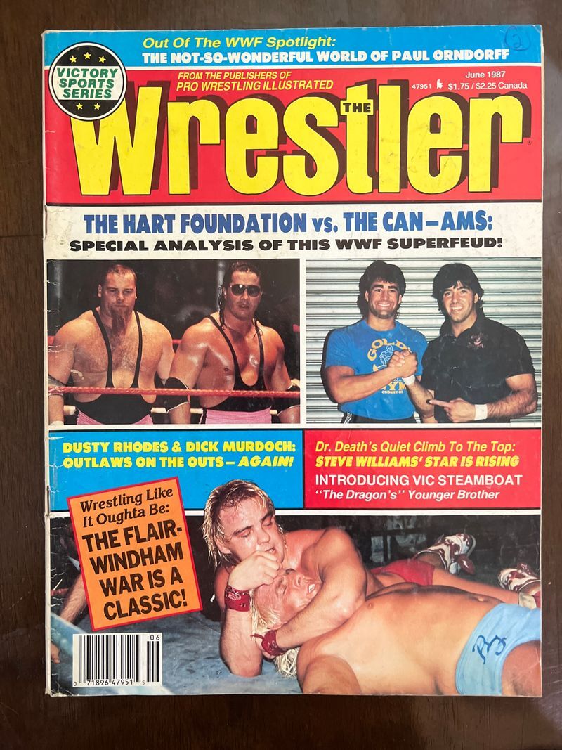 アメコミ HART FOUNDATION アメコミ HART FOUNDATION The Wrestler Wrestling Magazine