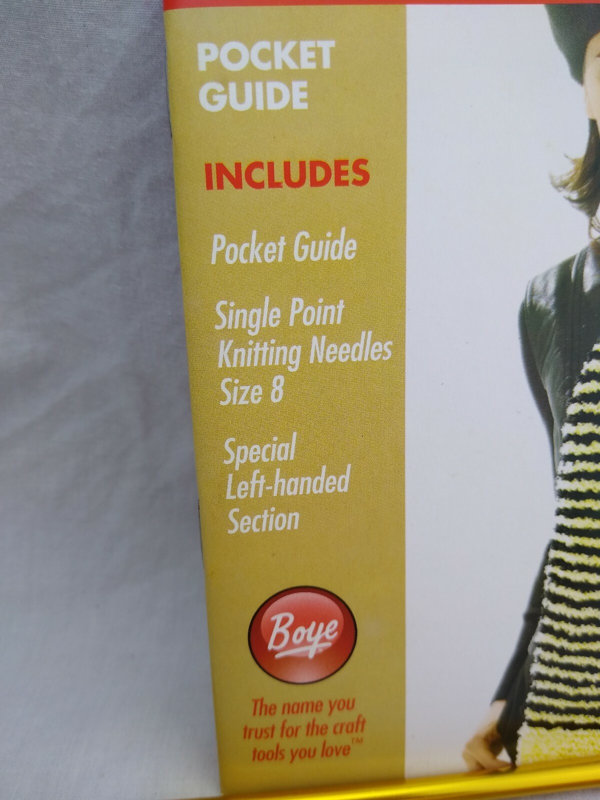 Boye 6398 I Taught Myself Knitting Book Needles Kit