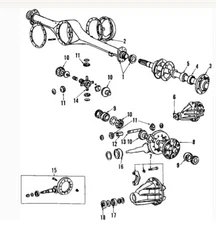 SKF Genuine Toyota Pinion Seal 90311-41009 SKF 16114