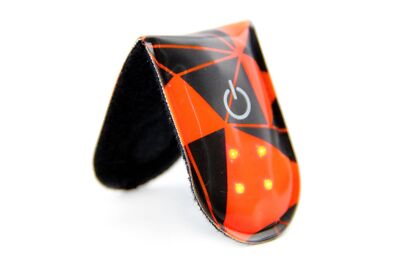 KTM Magnetlicht Warnlicht Sicherheitslicht urban-orange mit rotem LED