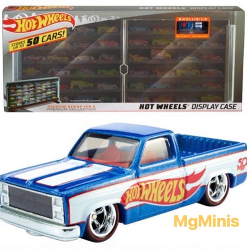 Hot Wheels display case 50 years With 