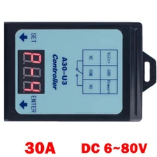 DC Voltage Detection Control Relay 6-80V/48V60V24V Battery Charge&Discharge NEW