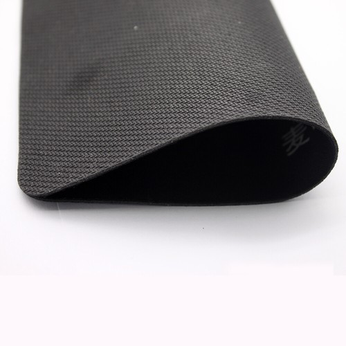 Black Mouse Mat Laptop Computer Office Mouse Pad Mat Anti-slip Rubber Mousepad - Picture 3 of 10