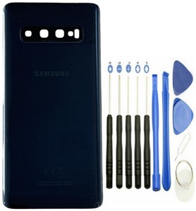 Original Samsung Galaxy S10 Akkudeckel Backcover SM-G973 Schwarz + Werkzeugset