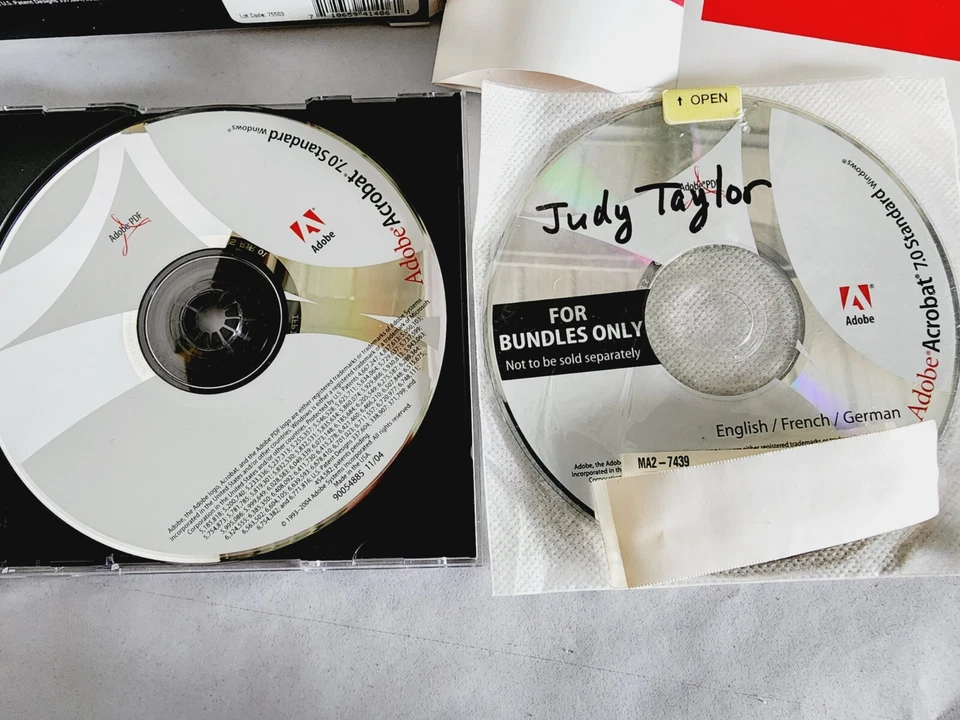 Adobe Acrobat 7.0 Standard Windows w/ Keys - Image 2 of 4