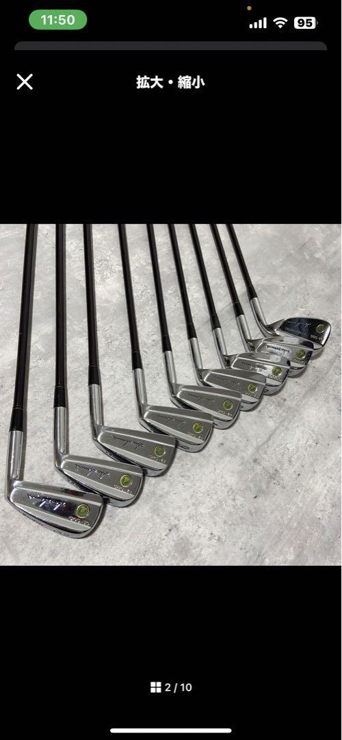 Honma CL-505 Iron Set# 3-8,10,11,SW(9Clubs) | eBay