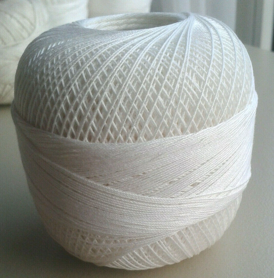 G-B Häkelgarn Julia 10, 50 Gramm Garn, Häkeln Stricken Basteln, Baumwolle