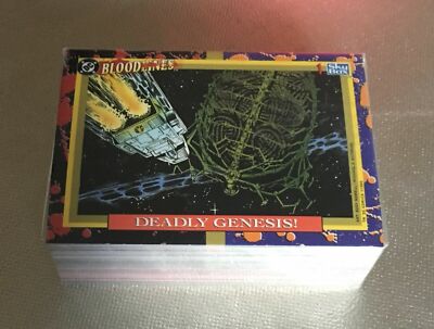 DC Bloodlines Complete 81 Trading Card Set DC Comics Collector Cards 1993 Skybox
