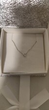 Silver and Diamond Necklace