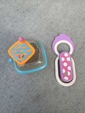 Vintage Smooshees Locket w/Door  Toy Clip Fisher-Price Rare 1987-89 play dolls